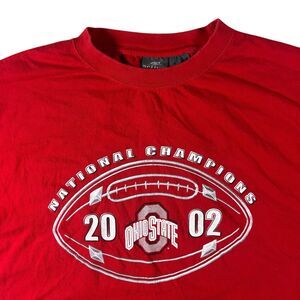 Vintage Ohio State Buckeyes 2002 National Champions Graphic Shirt Men’s XL Y2K